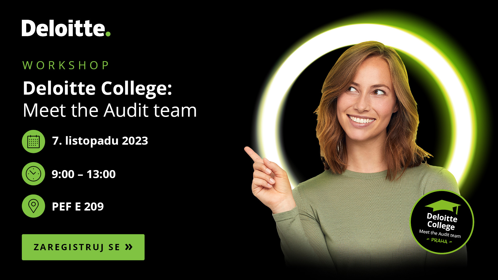 Deloitte College: Meet the Audit team | ČZU