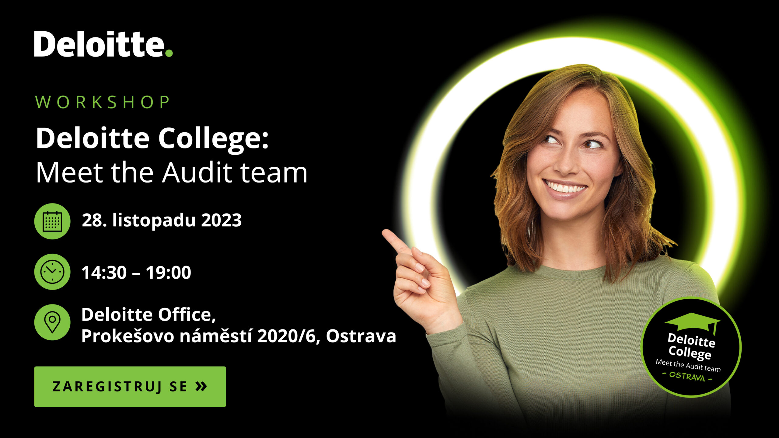 Deloitte College: Meet the Audit team | VŠB