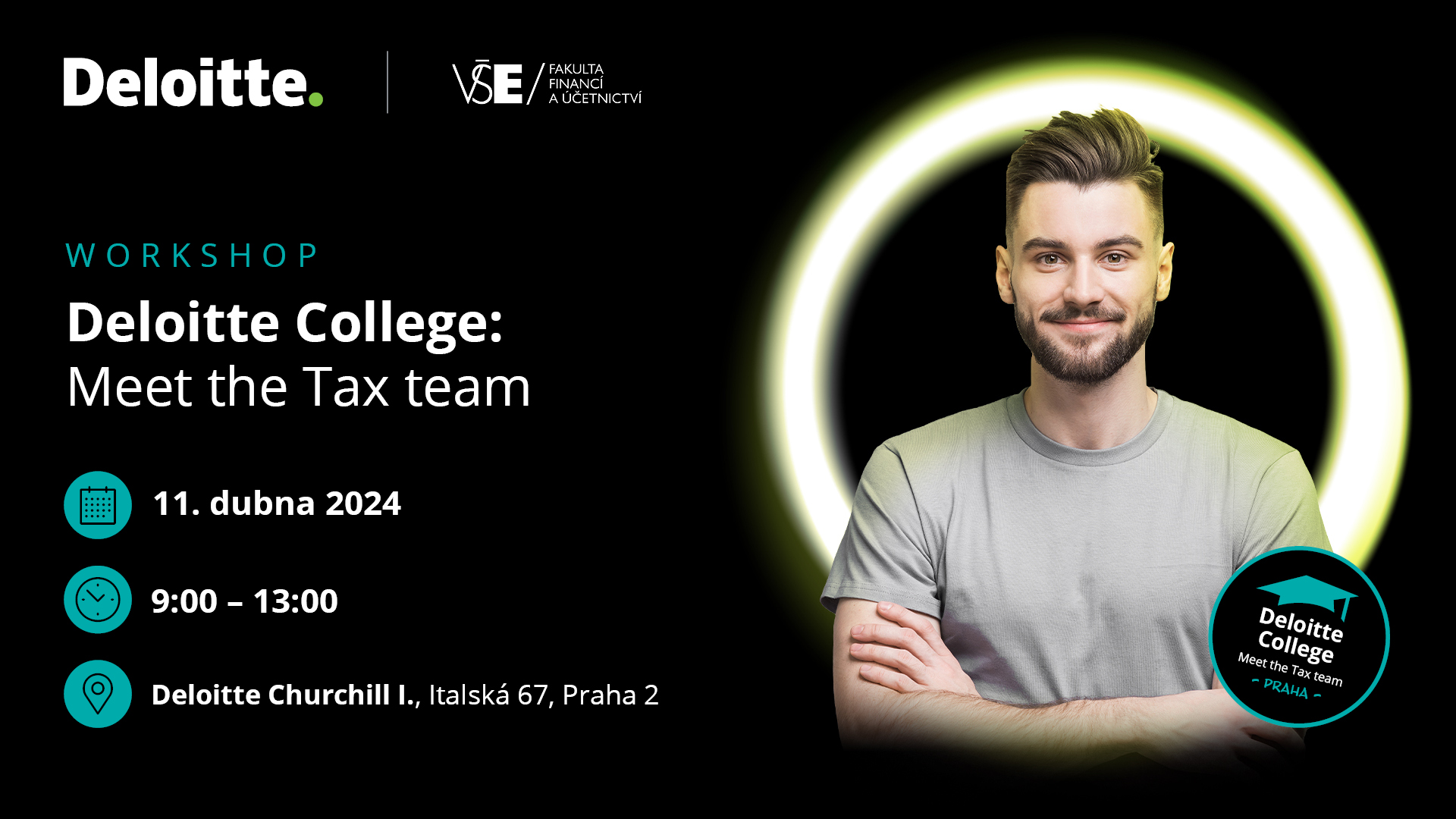 Deloitte College: Meet the Tax team | VŠE